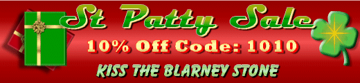 St Patrick's Day Sale - Everything is on Sale!!
