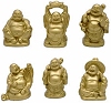 Gold Happy Buddha Set