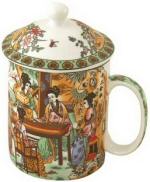 Geisha Tea Cup with Lid