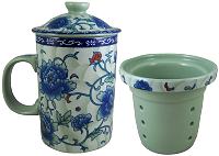 Peonies Tea Cup
