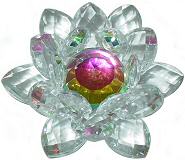 AB Crystal Lotus Flower
