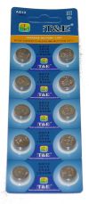 AG13 Batteries 10 Pack