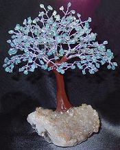 Apatite Gemstone Tree