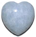 Blue Calcite Heart 