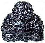 Blue Goldstone Carved Buddha