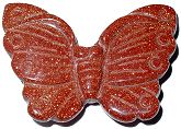 Goldstone Butterfly Carving