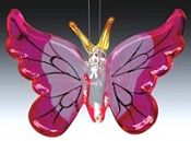 Pink Butterfly Suncatcher