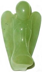 Pale Jade Carved Angel $10.95