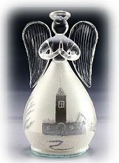 Glass Church Angel Figurine