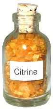 Citrine Gem Bottle