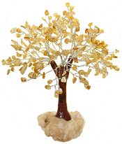 Citrine Gemstone Tree
