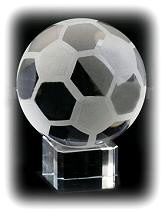 Crystal Soccer Ball Set