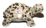 Dalmatian Jasper Turtle Carving