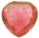 Heart Paperweight - Red