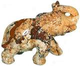 Picture Jasper Carved Elephant