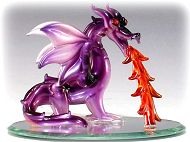 Purple Glass Dragon