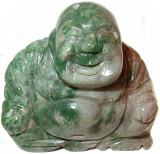 Fancy Jasper Buddha Carving
