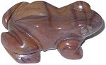 Mookaite Frog Carving