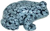 Snowflake Obsidian Frog
