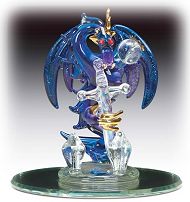 Glass Dragon with Sword