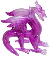 Glass Dragon Figurine