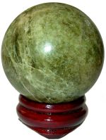 Green Garnet Sphere