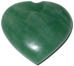 Green Quartz Heart