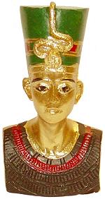 Mini Gold Nefertiti Bust $3.95