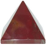 Red Mookaite Gem Pyramid