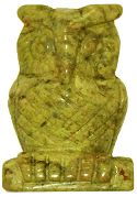 Autumn Jasper Owl Carving