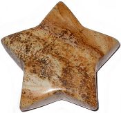 Picture Jasper Star Carving