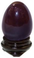 Purple Fluorite Egg