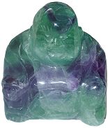 Fluorite Carved Buddha