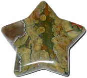 Rhyolite Star Carving