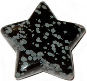 Obsidian Star Carving
