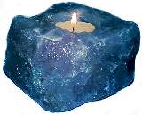 Sodalite Candle Holder