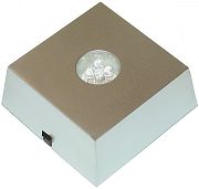 White LED Light Battery Base