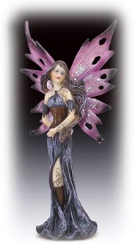 Purple Wind Glitter Fairy