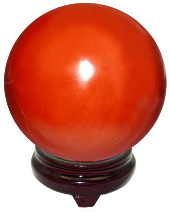 Large Wood Ball Holder