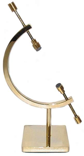 Caliper Brass Globe Holder
