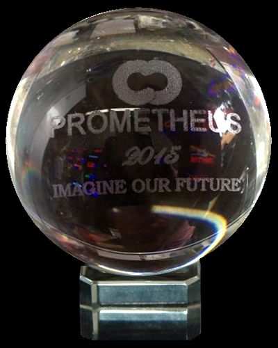 Engraved Crystal Ball