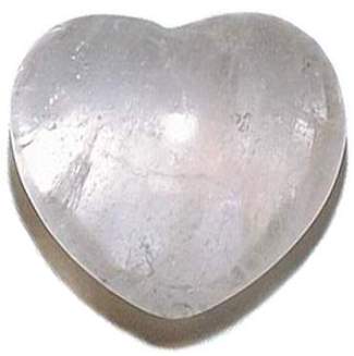 Clear Quartz Heart 