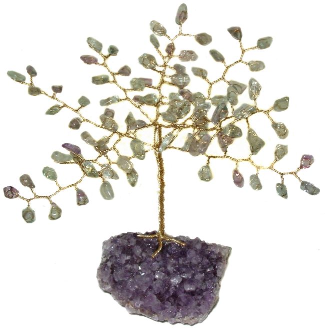Fluorite Gemstone Tree 
