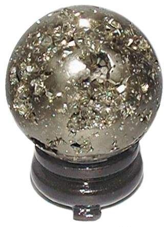 Pyrite Geode Spheres