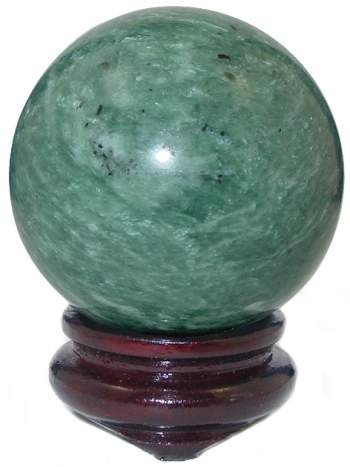 Green Nephrite Jade Spheres