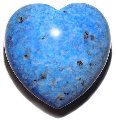 Lapis Lazuli 2" Heart 