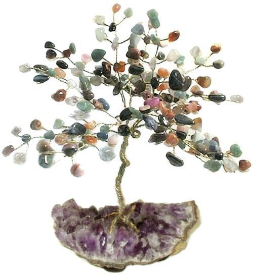 Multi Gem Gemstone Tree