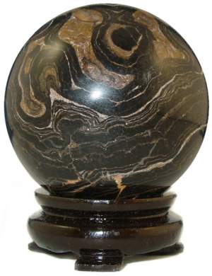 Stromatolite Sphere & Stand
