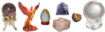 Lighted Stands, Figurines, Crystal & Gemstone Gifts