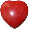 1 3/4" Gem Flat Heart